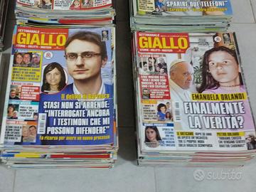 GIALLO fascicoli rivista (varie annate recenti)