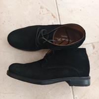 Scarpe eleganti nere scamosciate 40,5