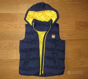 Giubbotto senza maniche Benetton colore blu