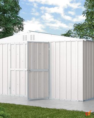 Box lamiera deposito Acciaio 403x269 149kg bianco