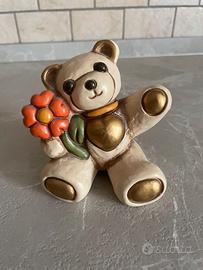 THUN Orsetto con fiore arancione