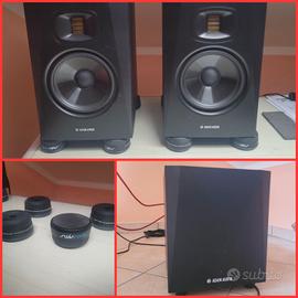 Adam Audio 2 monitor e subwoofer