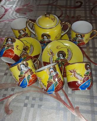 Set di Tazze Giapponesi Vintage 