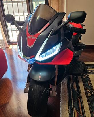 Aprilia RSV4 Moto Elettrica per bambini