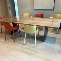 Set 6 Kartell piuma nuovissime  senape e ruggine