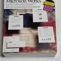 Microsoft Works versione 2.0 - programmi + manuali