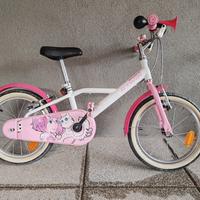 Bici Bambina Decathlon 16"