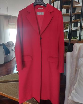 CAPPOTTO MAX MARA DA DONNA ROSSO 100% AUTENTICO