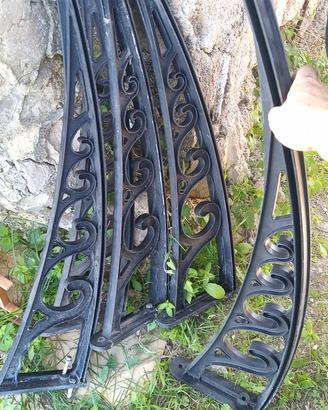 Bracci x tettoia in plexglass