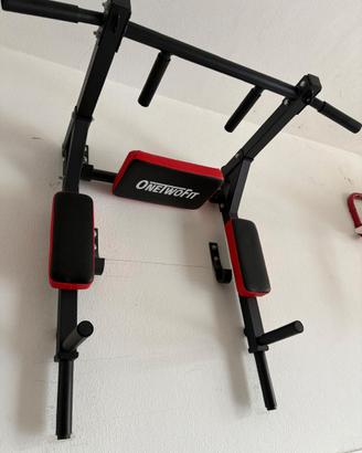 Sbarra per trazioni e dips reversibile