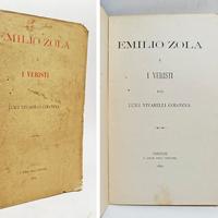 LUIGI EMILIO ZOLA E I VERISTI - VIVARELLI C. 1880