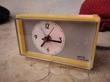 Sveglia elettrica anni 80 vintage no radio