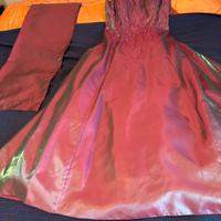 ABITO cerimonia “LUIGI BRUNO”lungo con stola tg.48