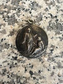 Medaglia in argento Gesù Gerusalemme