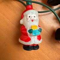 Lucine vintage Babbo Natale