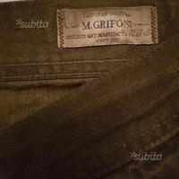 Pantaloni uomo MAURO GRIFONI jeans neri