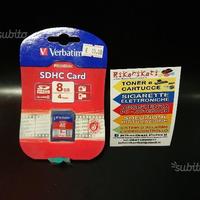 Scheda sd 8 GB classe 10