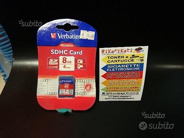 Scheda sd 8 GB classe 10