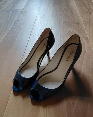 prada nr 37 vernice blu
