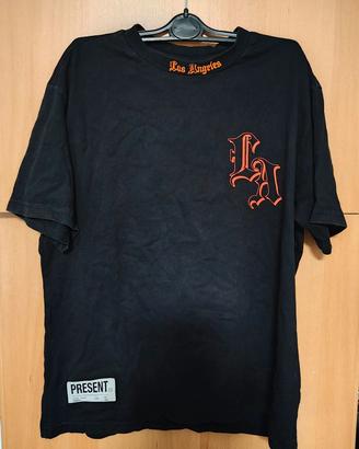 T-shirt Los Angeles nera