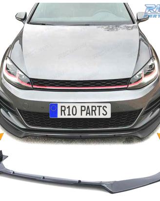 SPOILER LIP ANTERIORE VOLKSWAGEN VW GOLF 7 7.5 GTI