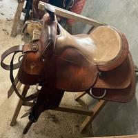 Sella western seggio reining