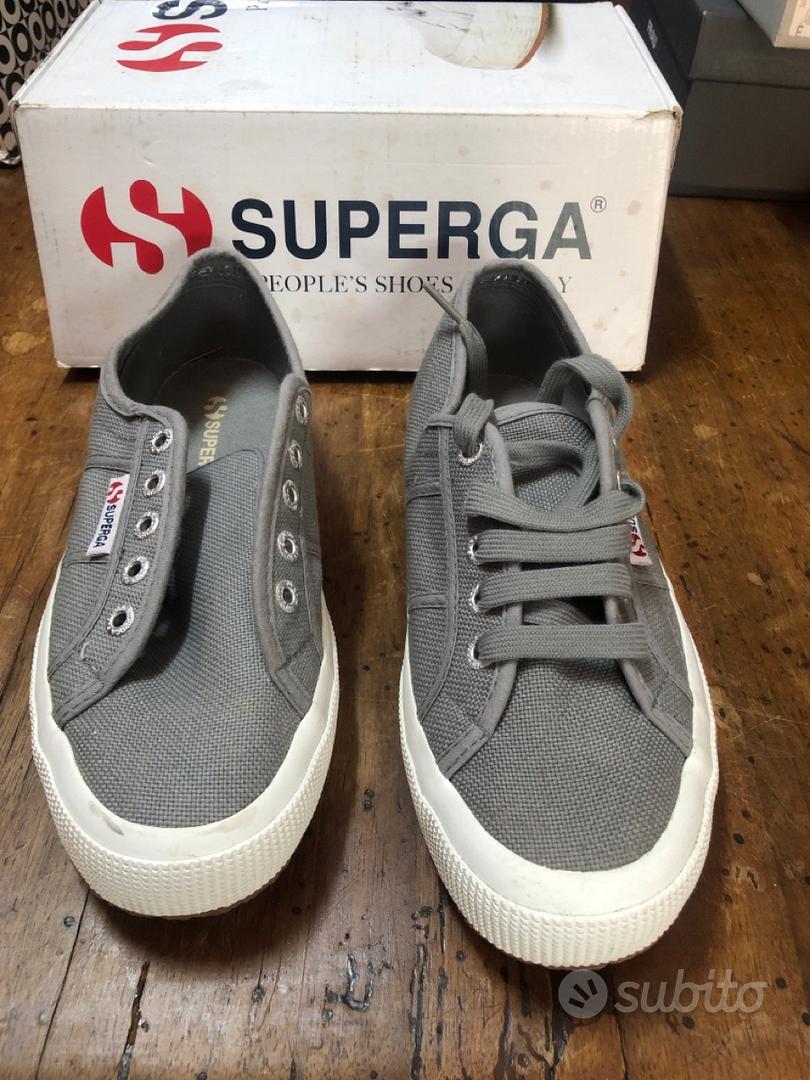 Superga grigio outlet chiaro