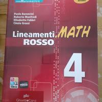 Lineamenti Math Rosso 4 Ghisetti e Corvi
