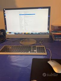 Lenovo All-in-one 22" PC completo+ accessori