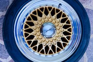 4 cerchi LENSO 5X100 7x15 ET20 VW GOLF 3 tipo BBS