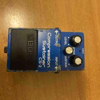 Boss CS2 compressor chitarra Gilmour