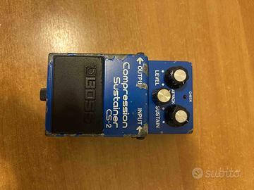 Boss CS2 compressor chitarra Gilmour