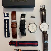 Daniel Wellington 2 orologi e 7 cinturini