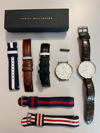 Daniel Wellington 2 orologi e 7 cinturini