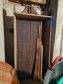 Vasca in legno per pigiatura