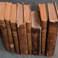 antichi libri del 1700