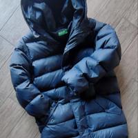 Piumino lungo Benetton 10/12 anni