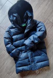 Piumino lungo Benetton 10/12 anni