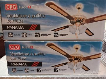 Ventilatori a soffitto con  4 luci 
