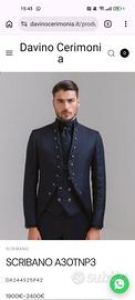 completo vestito matrimonio cerimonie uomo 