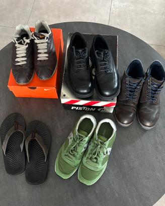 LOTTO 4 PAIA SCARPE DA UOMO