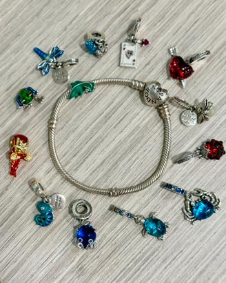 Charm in argento compatibili con bracciali Pandora