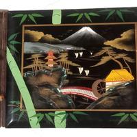 Album fotografico in lacca giapponese