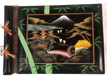 Album fotografico in lacca giapponese