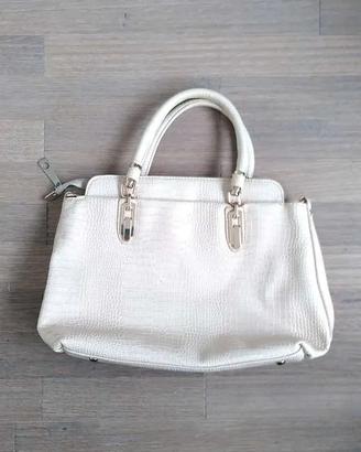 Borsa a mano beige