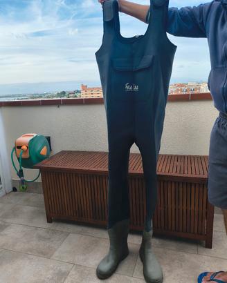 salopette in neoprene Cornorane 