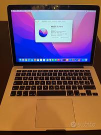 MC BOOK PRO SCHERMO RETINA DEL 2016