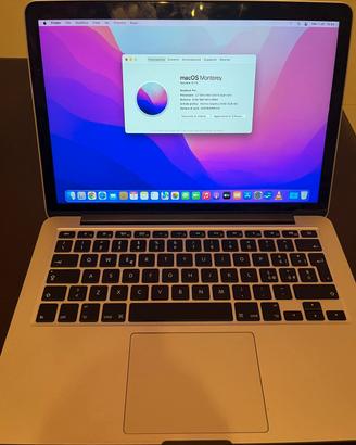 MC BOOK PRO SCHERMO RETINA DEL 2016