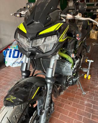 kawasaki Z650 depotenziata