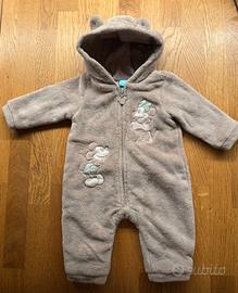 Tutina UNISEX 3-6 mesi con ricami Disney